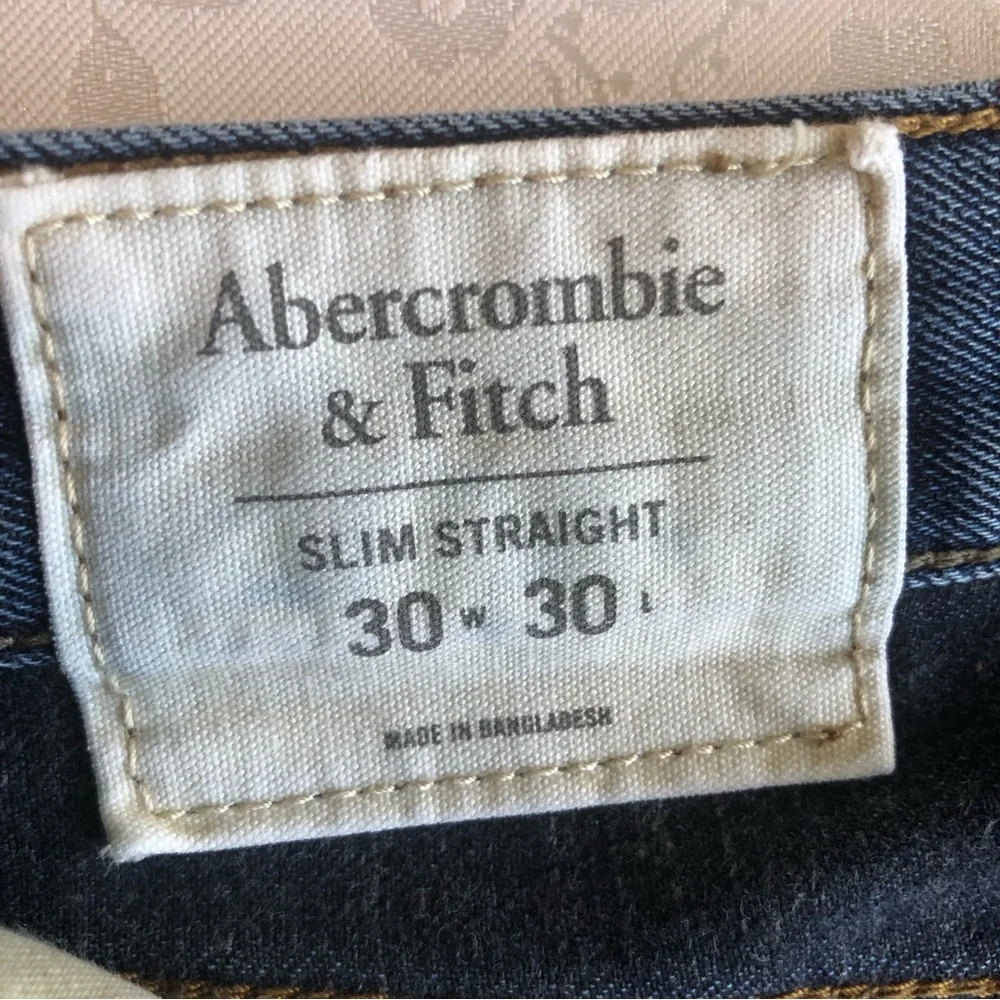 Abercrombie & Fitch Slim Straight Jeans Denim Pants Men’s Size W30/ L30 Classic